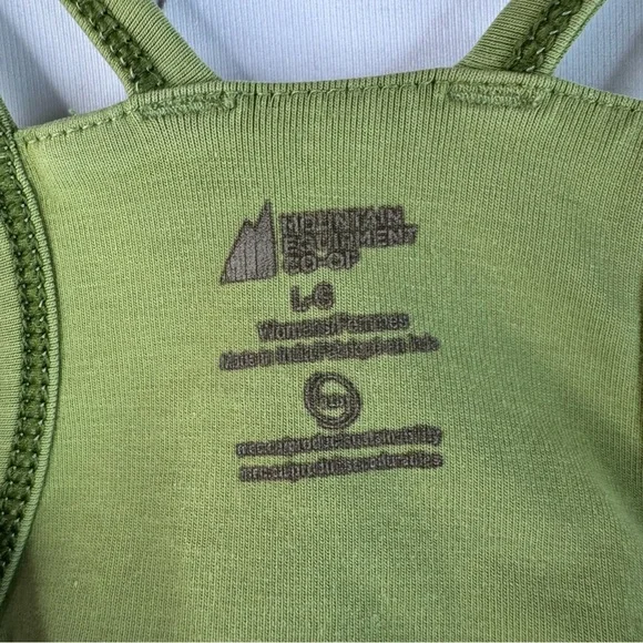 MEC mountain equipment co bra sports bra Olive Green Strappy Sports Bra - Picture 5 of 9